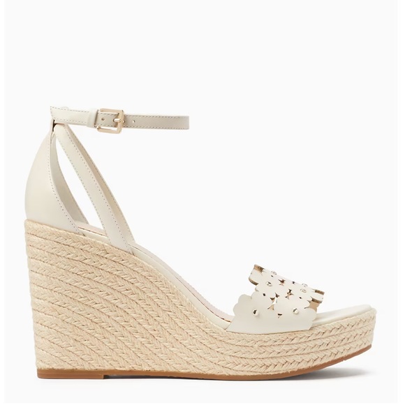 kate spade Shoes Kate Spade Daisy Floral Wedge Espadrille Sandals